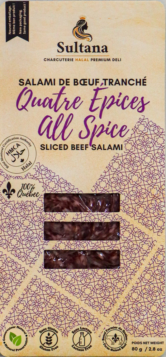 Sultana Saucisson Sec de Boeuf: Quatre Épices