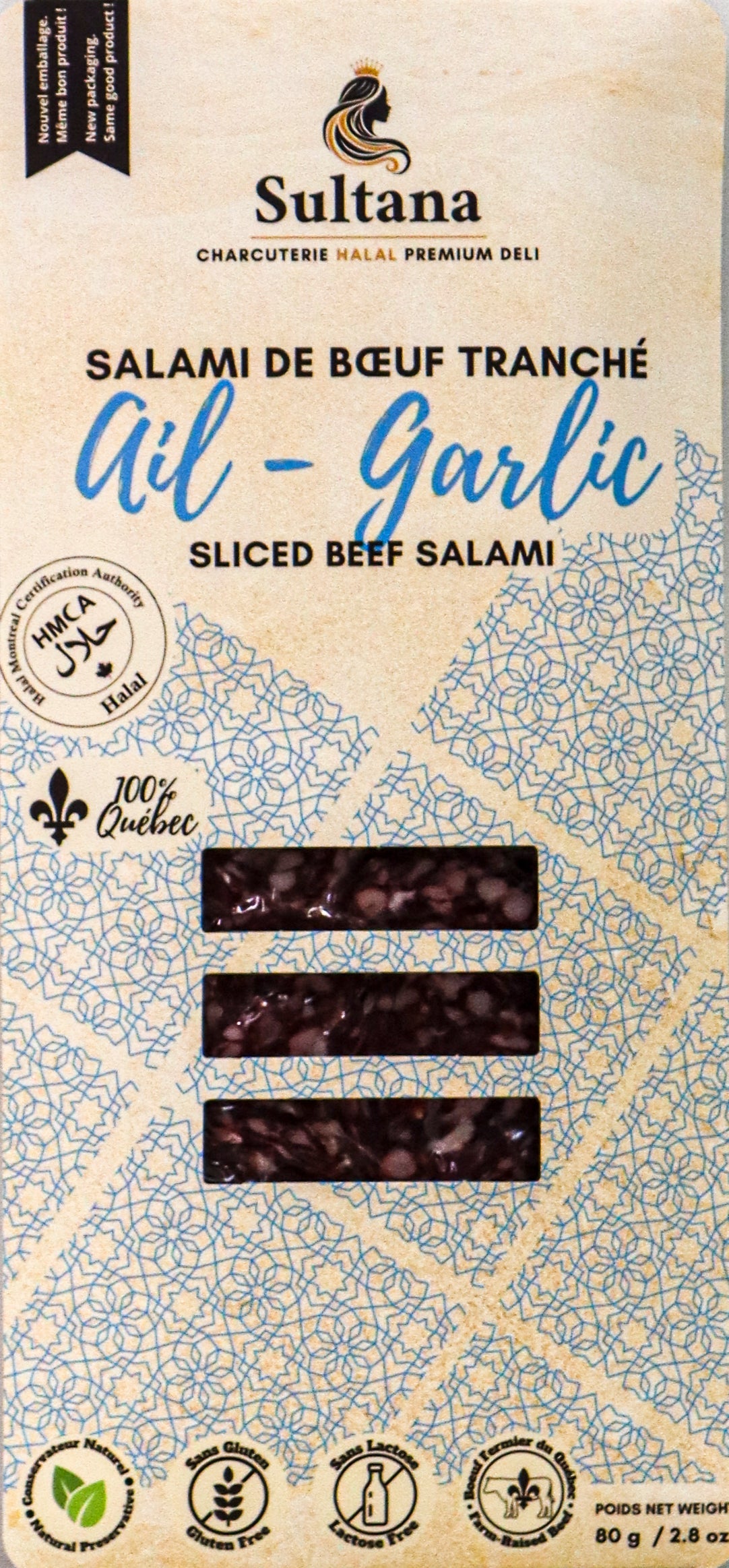 Sultana Saucisson Sec de Boeuf: Ail