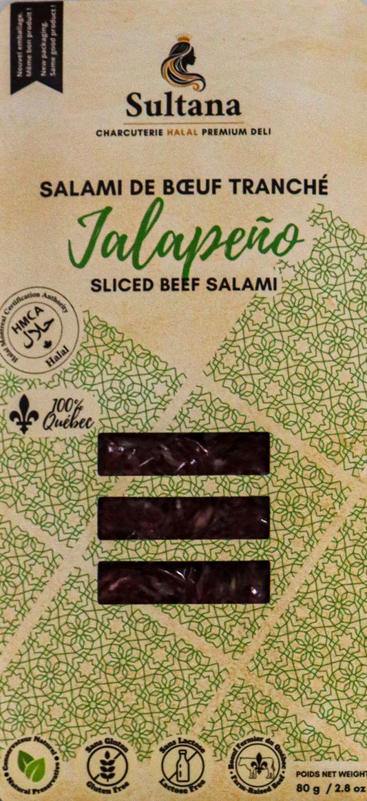 Sultana Saucisson Sec de Boeuf: Jalapeno